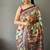 Rama green art silk  woven saree