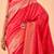 Red art silk  woven saree