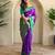 Purple art silk  woven saree