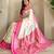 White art silk  woven saree
