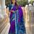 Purple art silk  woven saree