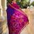 Royal blue art silk  woven saree
