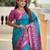 Sky blue art silk  woven saree