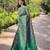 Light green art silk  woven saree