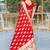 Red art silk  woven saree