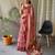 Baby pink art silk  woven saree