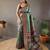 Green art silk  woven saree