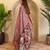Baby pink art silk  woven saree