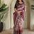 Baby pink art silk  woven saree
