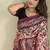 Baby pink art silk  woven saree