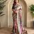 Baby pink art silk  woven saree