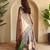 Grey art silk  woven saree