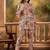 Floral printed mandarin collar pure cotton tunic & trouser
