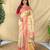 Golden art silk  woven saree