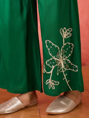 Embroidered shirt & trousers co-ord set 3