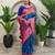 Teal art silk  woven saree