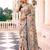 Premium tussar silk saree with elegant viscose zari border