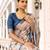 Premium tussar silk saree with elegant viscose zari border