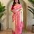 Cream art silk  woven saree
