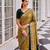 Premium tussar silk saree with elegant viscose zari border