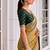 Premium tussar silk saree with elegant viscose zari border