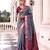 Premium tussar silk saree with elegant viscose zari border