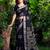 Traditional printed slub silk zari border saree