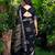 Traditional printed slub silk zari border saree