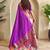 Purple art silk  woven saree