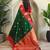 Green art silk  woven saree