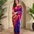 Magenta art silk  woven saree