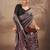 Geometric printed poly mulmul cotton saree for everyday elegance