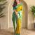 Lemon art silk  woven saree
