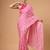 Satin silk  printed saree for festive wear