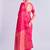 Traditional roop silk saree with detailed zari embroidery