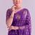 Traditional roop silk saree with detailed zari embroidery