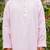 Light Pink embroidered georgette kurta set