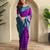 Purple art silk  woven saree