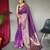 Wine art silk  woven saree