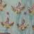 Blue embroidered pure chanderi sharara set