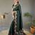 Green art silk  woven saree