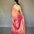 Pink art silk  woven saree