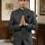 Flowral black multicolor jodhpuri for men | premium designer bandhgala ethnic wear