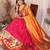 Silk Lehenga Choli with Paithani Border & Teal Blue Dupatta Traditional Festive & Wedding Wear Lehenga Set for Women