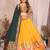 Silk Lehenga Choli with Paithani Border & Teal Blue Dupatta Traditional Festive & Wedding Wear Lehenga Set for Women