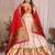 Silk Lehenga Choli with Paithani Border & Teal Blue Dupatta Traditional Festive & Wedding Wear Lehenga Set for Women