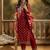 Women ethnic motifs embroidered kurta with trousers & dupatta