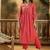 Women ethnic motifs printed cotton kurta with trousers & dupatta