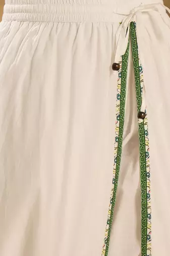 Women floral printed cotton kurta with dhoti pant & dupatta