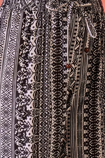 Women floral printed cotton kurta with palazzo